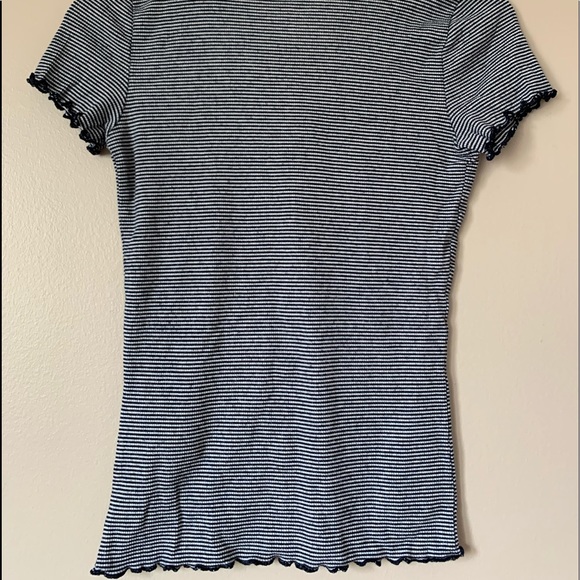 Hollister Fitted Striped Tee - Picture 2 of 5